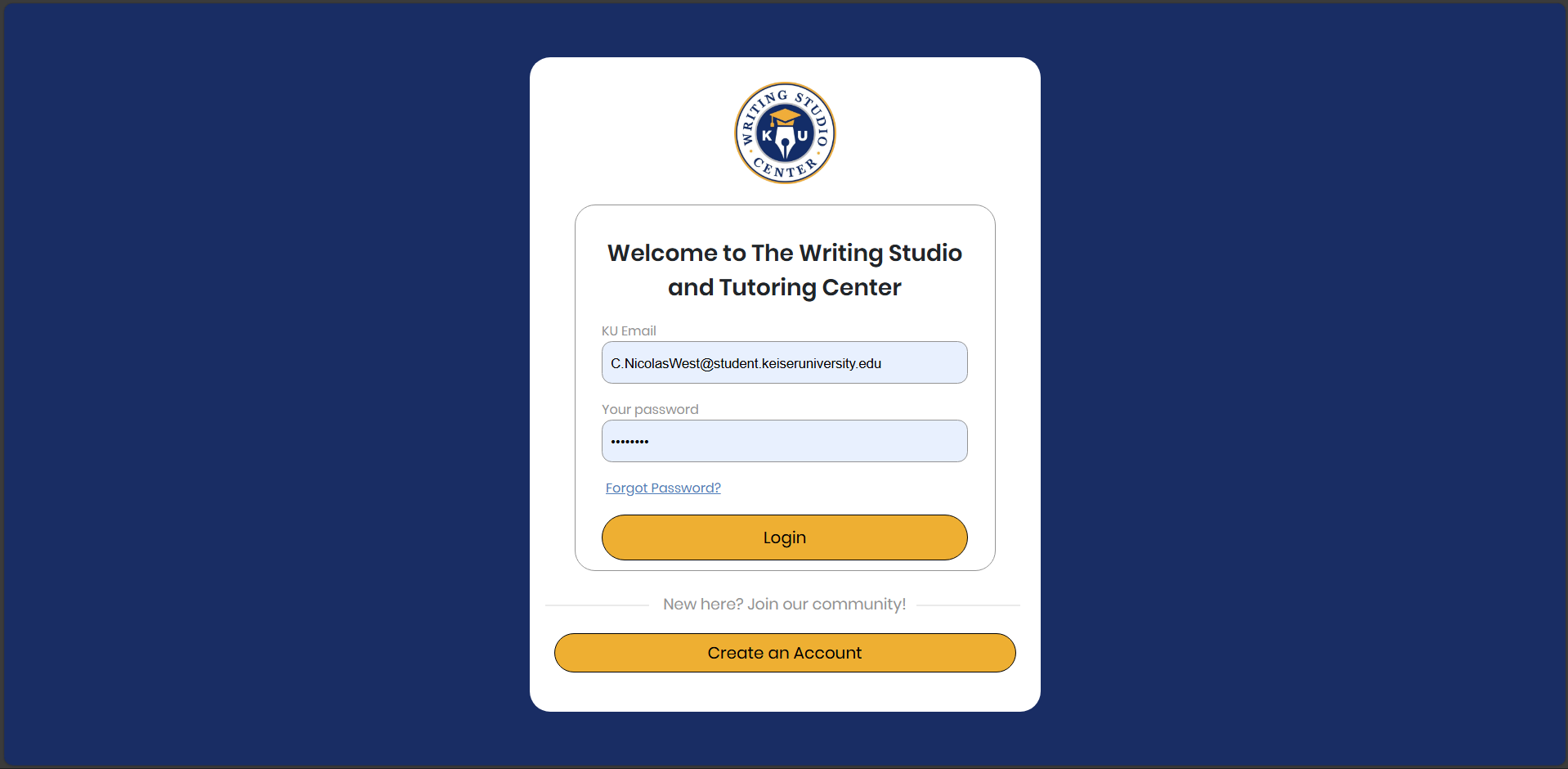 Tutoring Center System